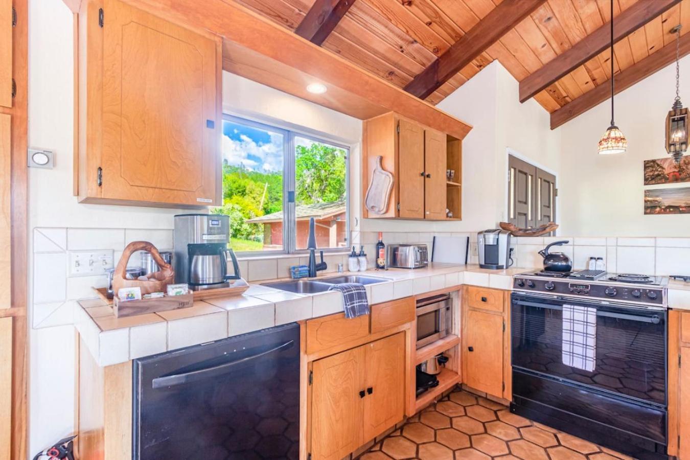 10-Acre Forest Villa, Single Floor, Hot Tub, Patio Oakhurst Exterior photo
